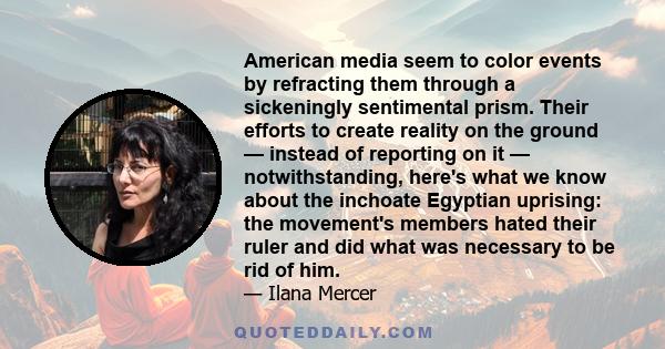 American media seem to color events by refracting them through a sickeningly sentimental prism. Their efforts to create reality on the ground — instead of reporting on it — notwithstanding, here's what we know about the