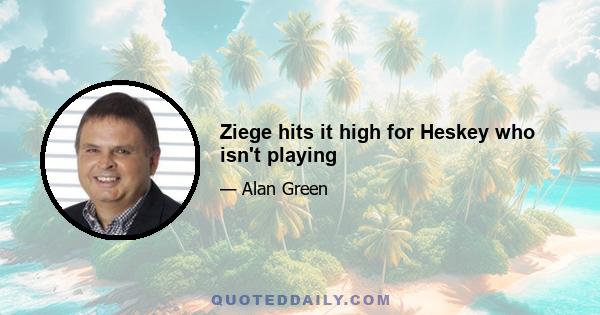 Ziege hits it high for Heskey who isn't playing
