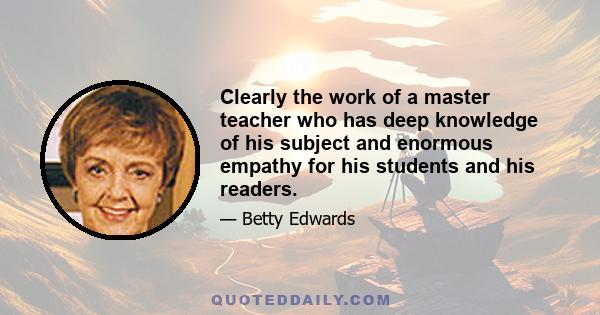 Clearly the work of a master teacher who has deep knowledge of his subject and enormous empathy for his students and his readers.