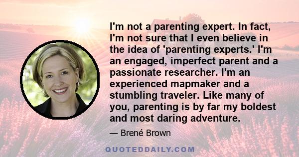 I'm not a parenting expert. In fact, I'm not sure that I even believe in the idea of 'parenting experts.' I'm an engaged, imperfect parent and a passionate researcher. I'm an experienced mapmaker and a stumbling