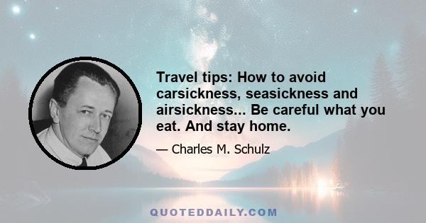 Travel tips: How to avoid carsickness, seasickness and airsickness... Be careful what you eat. And stay home.