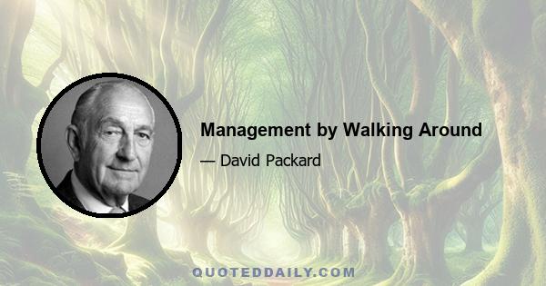 Management by Walking Around