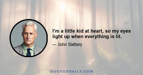 I'm a little kid at heart, so my eyes light up when everything is lit.