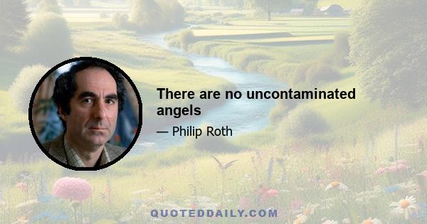 There are no uncontaminated angels