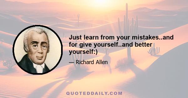 Just learn from your mistakes..and for give yourself..and better yourself:)