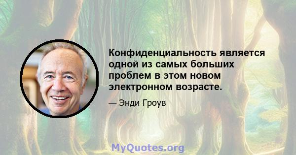 Конфиденциальность является одной из самых больших проблем в этом новом электронном возрасте.