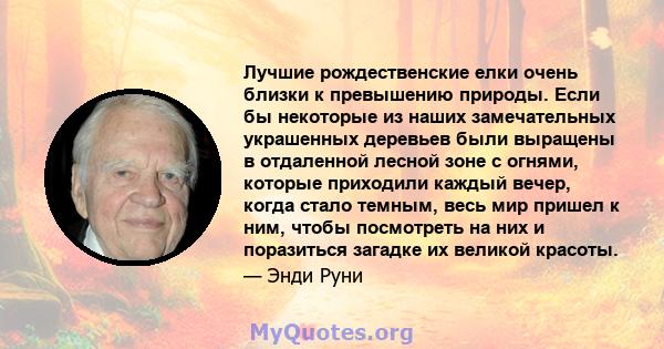 Лучшие рождественские елки очень близки к превышению природы. Если бы некоторые из наших замечательных украшенных деревьев были выращены в отдаленной лесной зоне с огнями, которые приходили каждый вечер, когда стало