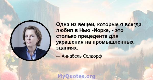 Одна из вещей, которые я всегда любил в Нью -Йорке, - это столько прецедента для украшения на промышленных зданиях.