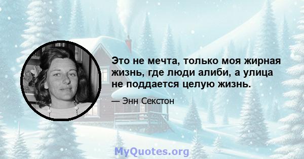 Это не мечта, только моя жирная жизнь, где люди алиби, а улица не поддается целую жизнь.