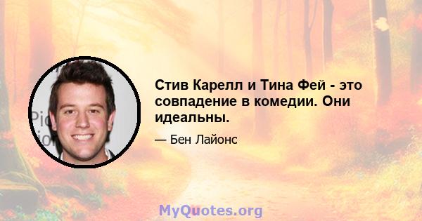 Стив Карелл и Тина Фей - это совпадение в комедии. Они идеальны.