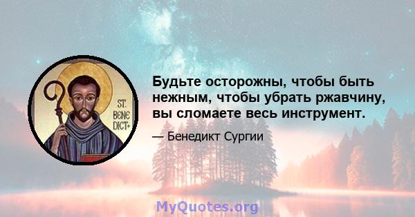 Будьте осторожны, чтобы быть нежным, чтобы убрать ржавчину, вы сломаете весь инструмент.