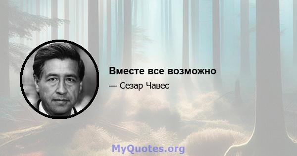 Вместе все возможно