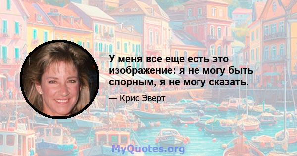 У меня все еще есть это изображение: я не могу быть спорным, я не могу сказать.