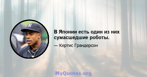 В Японии есть один из них сумасшедшие роботы.