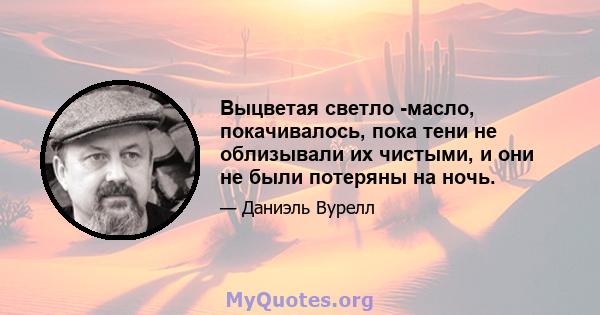 Выцветая светло -масло, покачивалось, пока тени не облизывали их чистыми, и они не были потеряны на ночь.