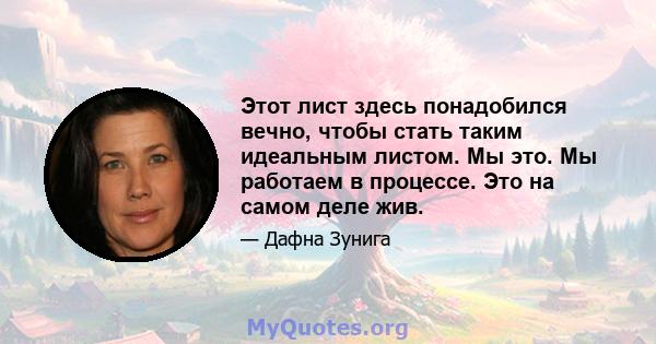 Этот лист здесь понадобился вечно, чтобы стать таким идеальным листом. Мы это. Мы работаем в процессе. Это на самом деле жив.