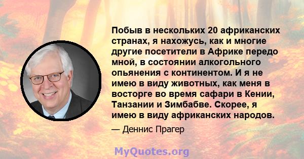 Побыв в нескольких 20 африканских странах, я нахожусь, как и многие другие посетители в Африке передо мной, в состоянии алкогольного опьянения с континентом. И я не имею в виду животных, как меня в восторге во время