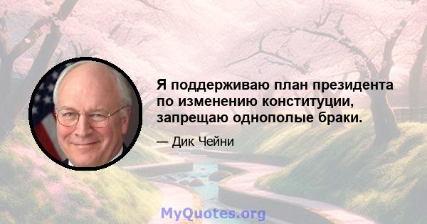 Я поддерживаю план президента по изменению конституции, запрещаю однополые браки.