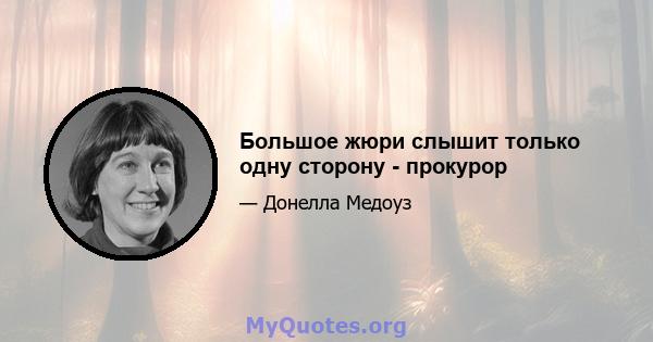 Большое жюри слышит только одну сторону - прокурор