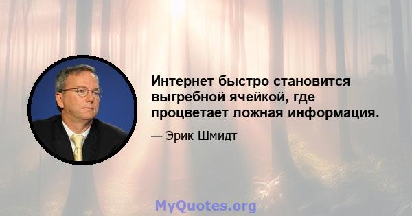 Интернет быстро становится выгребной ячейкой, где процветает ложная информация.