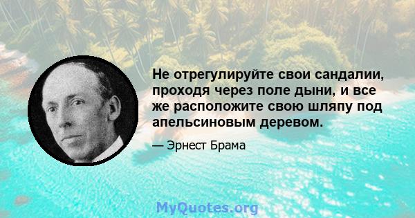 Не отрегулируйте свои сандалии, проходя через поле дыни, и все же расположите свою шляпу под апельсиновым деревом.