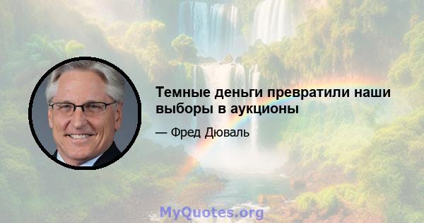 Темные деньги превратили наши выборы в аукционы