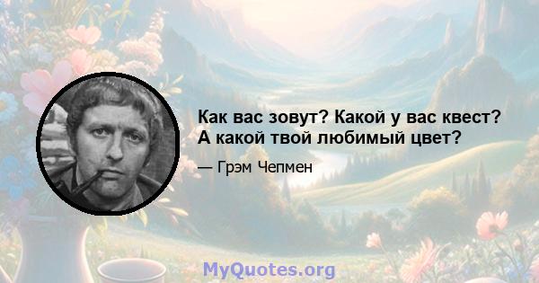 Как вас зовут? Какой у вас квест? А какой твой любимый цвет?