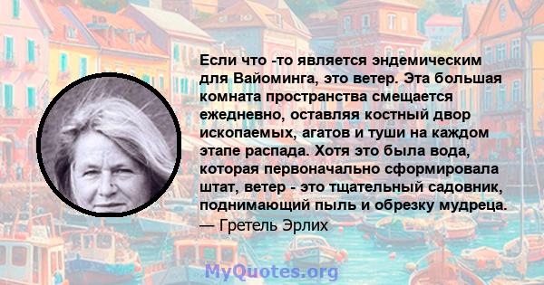 Если что -то является эндемическим для Вайоминга, это ветер. Эта большая комната пространства смещается ежедневно, оставляя костный двор ископаемых, агатов и туши на каждом этапе распада. Хотя это была вода, которая