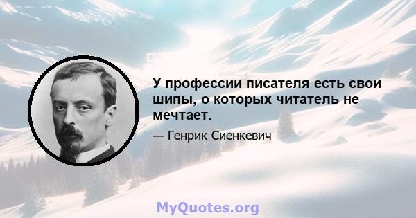 У профессии писателя есть свои шипы, о которых читатель не мечтает.