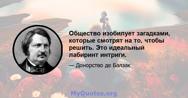 Общество изобилует загадками, которые смотрят на то, чтобы решить. Это идеальный лабиринт интриги.