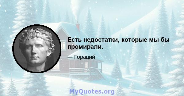 Есть недостатки, которые мы бы промирали.