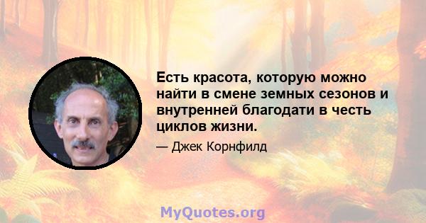 Есть красота, которую можно найти в смене земных сезонов и внутренней благодати в честь циклов жизни.