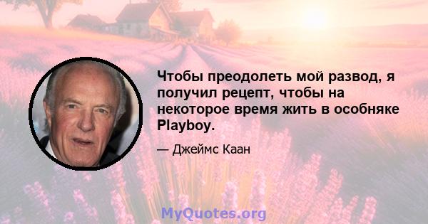 Чтобы преодолеть мой развод, я получил рецепт, чтобы на некоторое время жить в особняке Playboy.