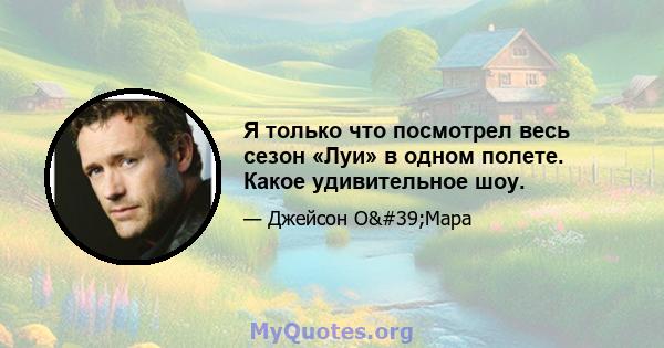 Я только что посмотрел весь сезон «Луи» в одном полете. Какое удивительное шоу.