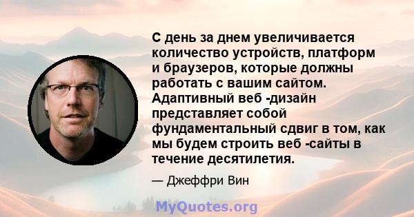 С день за днем ​​увеличивается количество устройств, платформ и браузеров, которые должны работать с вашим сайтом. Адаптивный веб -дизайн представляет собой фундаментальный сдвиг в том, как мы будем строить веб -сайты в 