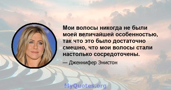 Мои волосы никогда не были моей величайшей особенностью, так что это было достаточно смешно, что мои волосы стали настолько сосредоточены.