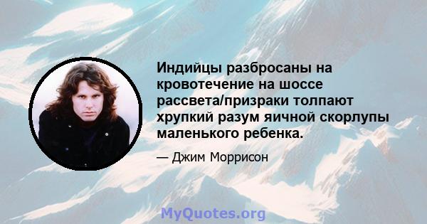 Индийцы разбросаны на кровотечение на шоссе рассвета/призраки толпают хрупкий разум яичной скорлупы маленького ребенка.