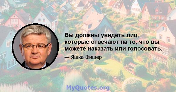 Вы должны увидеть лиц, которые отвечают на то, что вы можете наказать или голосовать.