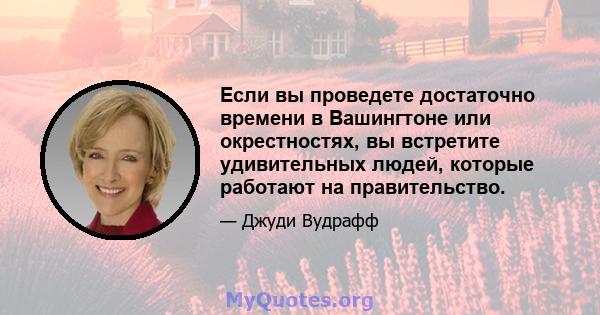 Если вы проведете достаточно времени в Вашингтоне или окрестностях, вы встретите удивительных людей, которые работают на правительство.