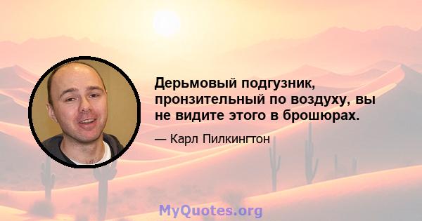 Дерьмовый подгузник, пронзительный по воздуху, вы не видите этого в брошюрах.