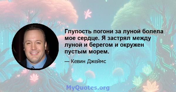 Глупость погони за луной болела мое сердце. Я застрял между луной и берегом и окружен пустым морем.