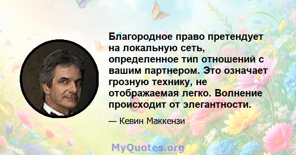 Благородное право претендует на локальную сеть, определенное тип отношений с вашим партнером. Это означает грозную технику, не отображаемая легко. Волнение происходит от элегантности.