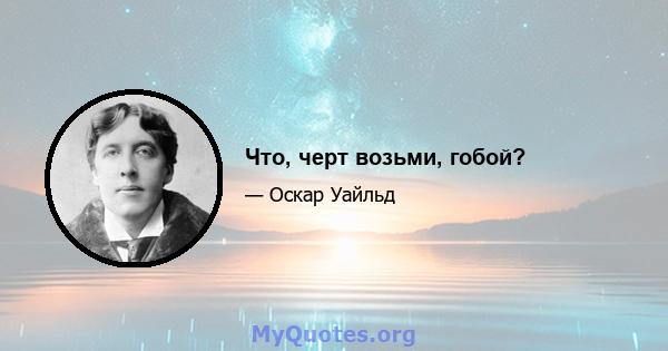 Что, черт возьми, гобой?