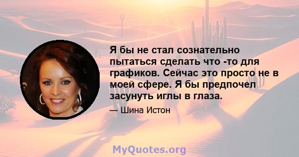 Я бы не стал сознательно пытаться сделать что -то для графиков. Сейчас это просто не в моей сфере. Я бы предпочел засунуть иглы в глаза.