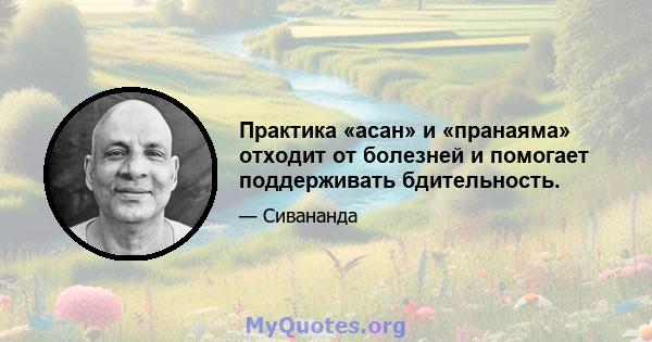 Практика «асан» и «пранаяма» отходит от болезней и помогает поддерживать бдительность.