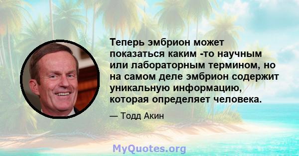 Теперь эмбрион может показаться каким -то научным или лабораторным термином, но на самом деле эмбрион содержит уникальную информацию, которая определяет человека.