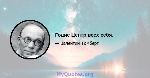 Годис Центр всех себя.