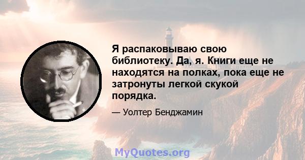 Я распаковываю свою библиотеку. Да, я. Книги еще не находятся на полках, пока еще не затронуты легкой скукой порядка.