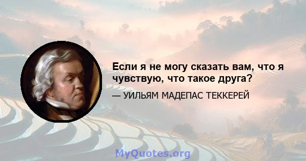 Если я не могу сказать вам, что я чувствую, что такое друга?