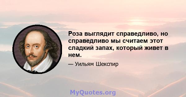 Роза выглядит справедливо, но справедливо мы считаем этот сладкий запах, который живет в нем.